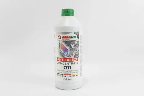R80G11GRN015 Антифриз GREEN (зелений) концентрат (1.5L) (GERMANY) GOODREM подбор по vin на Brocar