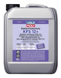 21146 АНТИФРИЗ КОНЦЕНТРАТ KUHLERFROSTSCHUTZ KFS 12+ 5л LIQUI MOLY подбор по vin на Brocar