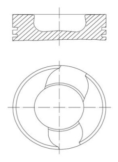 2294100 Поршень MAHLE / KNECHT підбір по vin на Brocar