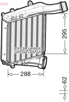 DIT28019 Интеркулер DENSO підбір по vin на Brocar