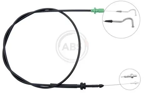 K37560 Тросик газа A.B.S. підбір по vin на Brocar
