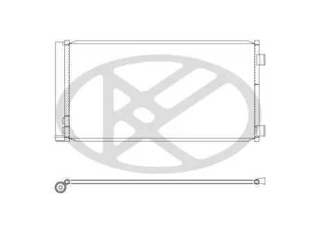 CD420780 Радиатор, охлаждения дивгателя KOYO подбор по vin на Brocar