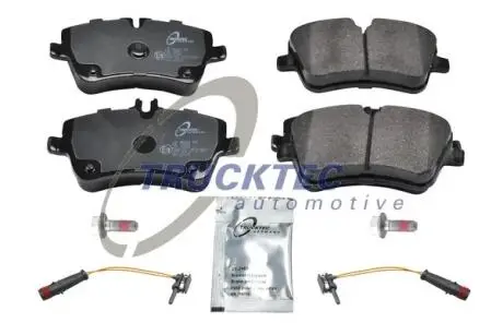 0235127 Колодки гальмівні дискові, комплект TRUCKTEC подбор по vin на Brocar
