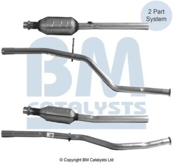 BM90538H Катализатор BM CATALYSTS підбір по vin на Brocar