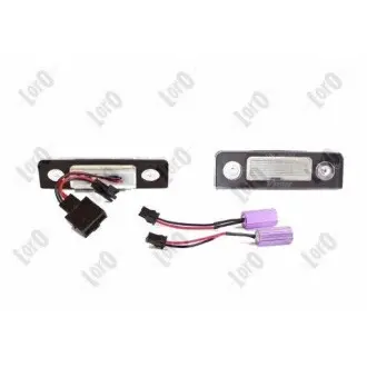 L482100001LED Пiдсвiтка номерного знаку 2шт свiтлодiоднi, LED ABAKUS подбор по vin на Brocar