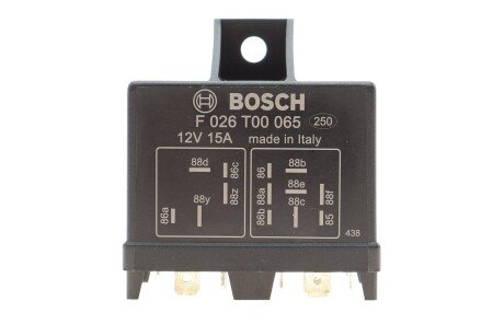 F026T00065 Реле BOSCH підбір по vin на Brocar