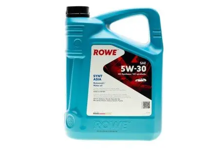 20245005099 Олива моторна HIGHTEC SYNT ASIA SAE 5W-30 (5 L) ROWE підбір по vin на Brocar