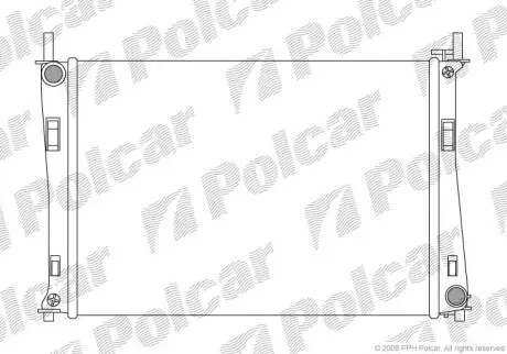 3212082X Радіатори охолодження POLCAR підбір по vin на Brocar