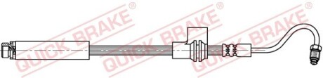 32808 Гальмівний шланг QUICK BRAKE підбір по vin на Brocar