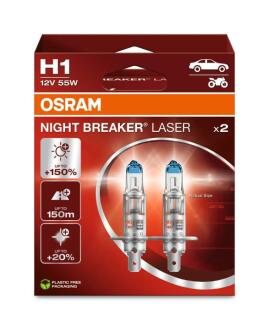 64150NL2HB Автолампа Osram H1 12V 55W (к/т 2 шт) OSRAM підбір по vin на Brocar