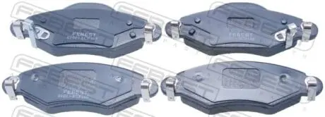 0101SCP10F КОЛОДКИ ТОРМОЗНЫЕ ПЕРЕДНИЕ (TOYOTA YARIS NCP1#/NLP10/SCP10 1999-2005) FEBEST підбір по vin на Brocar