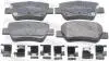 0101ADT270R КОЛОДКИ ТОРМОЗНЫЕ ЗАДНИЕ (TOYOTA AVENSIS ADT27#/ZRT27# 2008-) FEBEST підбір по vin на Brocar
