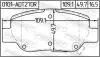 0101ADT270R КОЛОДКИ ТОРМОЗНЫЕ ЗАДНИЕ (TOYOTA AVENSIS ADT27#/ZRT27# 2008-) FEBEST підбір по vin на Brocar