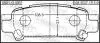 0801G10R КОЛОДКИ ТОРМОЗНЫЕ ЗАДНИЕ (SUBARU IMPREZA G11 2000-2007) FEBEST підбір по vin на Brocar