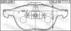 0501CRF КОЛОДКИ ТОРМОЗНЫЕ ПЕРЕДНИЕ (MAZDA 3 BK 2003-2008) FEBEST підбір по vin на Brocar
