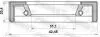 95FAY33420920X САЛЬНИК ФАЗ ГАЗОРОЗПОДІЛУ 311X4245X86X204 FEBEST підбір по vin на Brocar