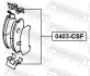 0403CSF МОНТАЖНИЙ КОМПЛЕКТ ДЛЯ ДИСКОВИХ КОЛОДОК FEBEST підбір по vin на Brocar