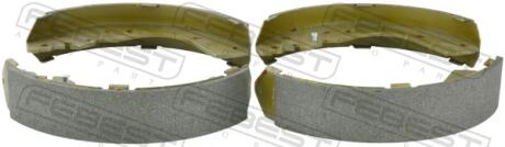 0502BT50R КОЛОДКИ ГАЛЬМІВНІ ЗАДНІ (БАРАБАННІ) FEBEST підбір по vin на Brocar