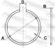 CC227X2PCS5 КІЛЬЦЕ СТОПОРНЕ (5 ШТ В УПАКОВЦІ) FEBEST підбір по vin на Brocar