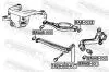 1929009KIT Болт з ексцентриком (рем-кт) BMW 3(E36) 97-05 FEBEST підбір по vin на Brocar