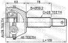 2110TT985A48 ШРУС ЗОВНІШНІЙ 28X59X28 FEBEST підбір по vin на Brocar