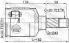 2411DUSTMTLH ШРКШ внутр. (26/33z D40 L182) DUSTER 1.5-2.0 11- FEBEST підбір по vin на Brocar