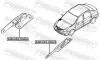 2499HHLOGRH Петля капота правая FEBEST підбір по vin на Brocar