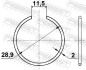 CC130X22PCS10 Кольцо стопорное FEBEST підбір по vin на Brocar