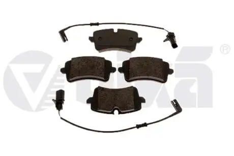 66981696501 Колодки тормозные задние Audi A8 (11-18) VIKA подбор по vin на Brocar
