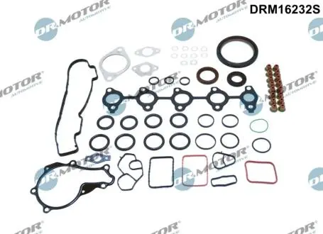 DRM16232S Прокладки двигуна к-т 57 елементiв DR.MOTOR підбір по vin на Brocar