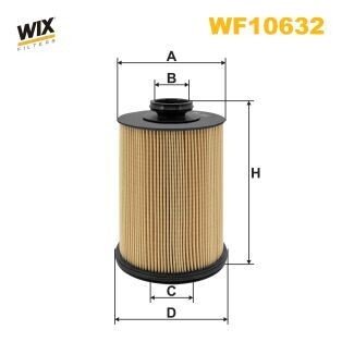 WF10632 ФІЛЬТР ПАЛИВА WIX FILTERS підбір по vin на Brocar