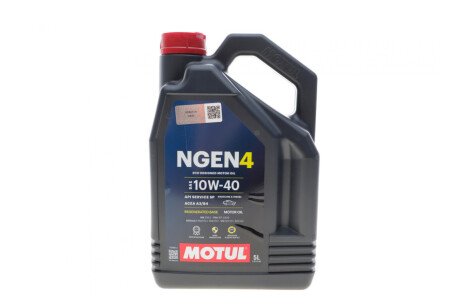 387806 Масло NGEN4 10W40 (5L) MOTUL подбор по vin на Brocar