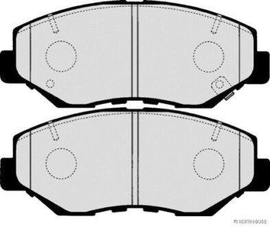 J3604066 Колодки гальмівні дискові передні HONDA CR-V (вир-во Jakoparts) JAKOPARTS підбір по vin на Brocar