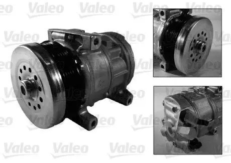 813197 Компресор кондиціонера DOBLO/COMBO 1.4 10- VALEO підбір по vin на Brocar