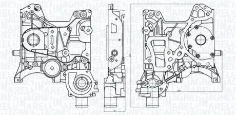 351516000048 Оливний насос MAGNETI MARELLI подбор по vin на Brocar