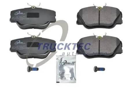0235113 Колодки гальмівні дискові, комплект TRUCKTEC підбір по vin на Brocar