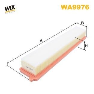 WA9976 Фільтр забору повітря WIX FILTERS подбор по vin на Brocar