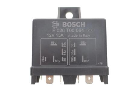 F026T00064 Реле BOSCH підбір по vin на Brocar