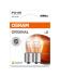 Лампа допоміжн. освітлення Р21W 12V 21W ВА15s (2 шт) blister eco-упаковка (вир-во OSRAM) 7506-2BL