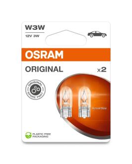 28212BL Автолампа Osram 3W 12V W2,1X9,5D (к/т 2 шт) OSRAM підбір по vin на Brocar