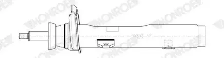 G8640 Амортизатор газомасляний MONROE підбір по vin на Brocar