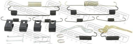 0704JB625KIT МОНТАЖНИЙ КОМПЛЕКТ БАРАБАННИХ КОЛОДОК FEBEST подбор по vin на Brocar