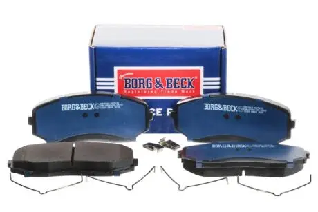 BBP2967 Гальмiвнi колодки дисковi BORG&BECK подбор по vin на Brocar