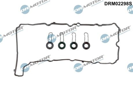 DRM02298S К-т прокладок клапанної кришки 5 елементiв DR.MOTOR підбір по vin на Brocar