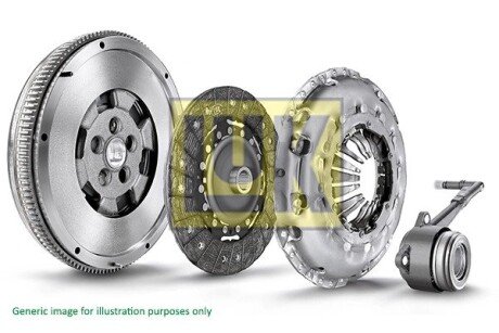 600037800 Комплект зчеплення з маховиком LUK підбір по vin на Brocar