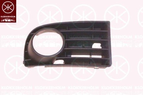 9524996 Накладка бампера переднього права VW Golf V 03-09 KLOKKERHOLM підбір по vin на Brocar