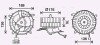 MS8689 Вентилятор отопителя салона Mercedes-Benz S-class (W220) (98-05) (MS8689) AVA AVA COOLING підбір по vin на Brocar