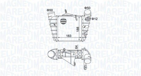 351319204750 Інтеркулер MAGNETI MARELLI підбір по vin на Brocar