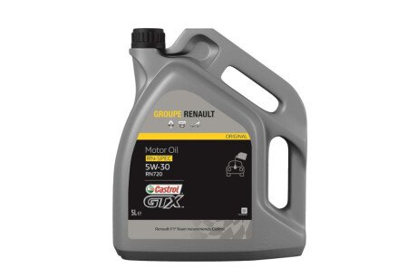 7711943687 Масло GTX RN-SPEC 5W-30 RN 720 (5L) CASTROL подбор по vin на Brocar