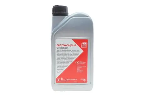184247 Олива трансмісійна 70W-80 (GL-5) 1л FEBI BILSTEIN подбор по vin на Brocar